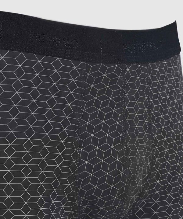 B&oacute;xer Medio Con Estampado Para Hombre image number null