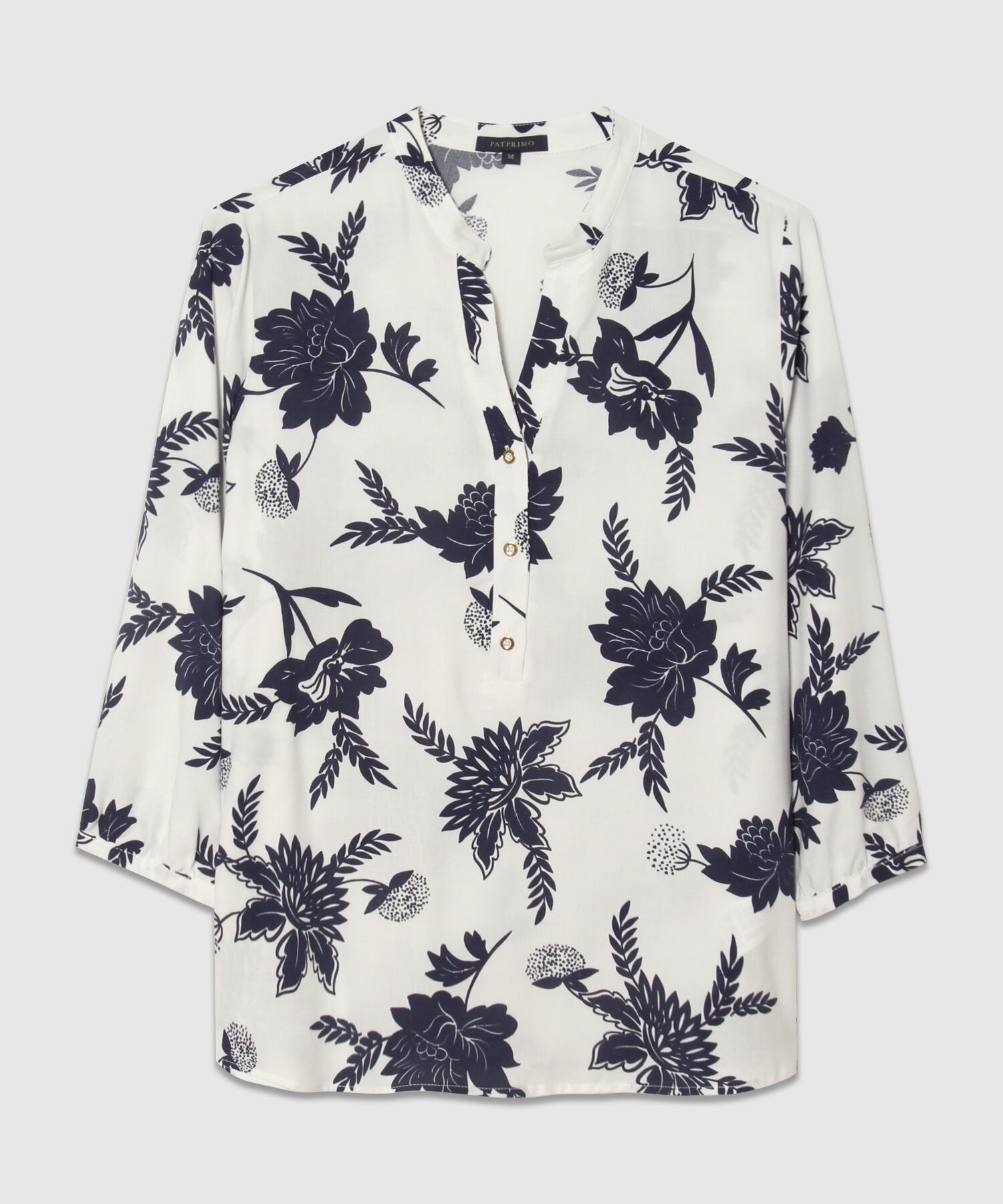 Blusa Manga 3/4 Estampada