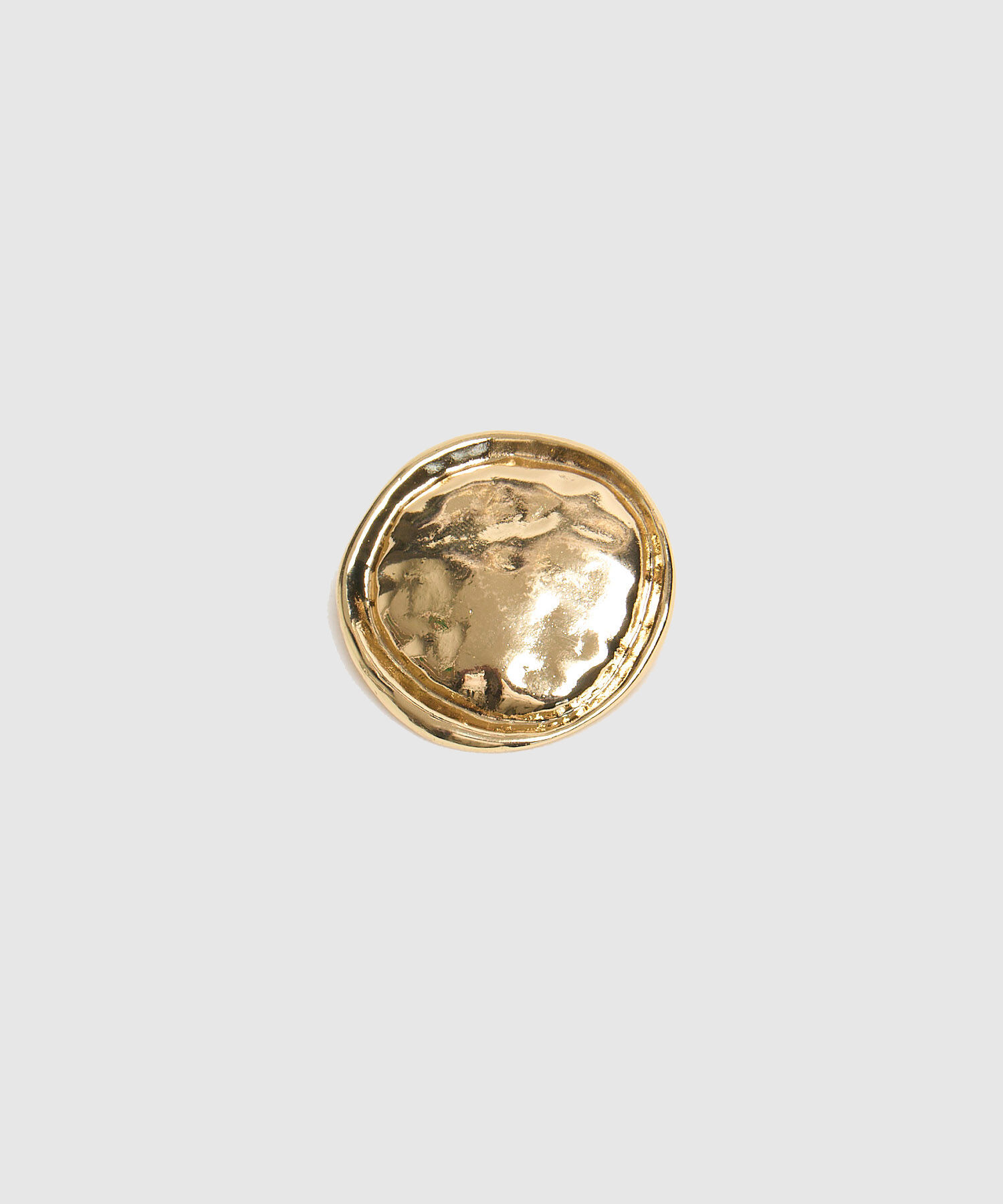 Broche Circular De Dise&ntilde;o Texturizado