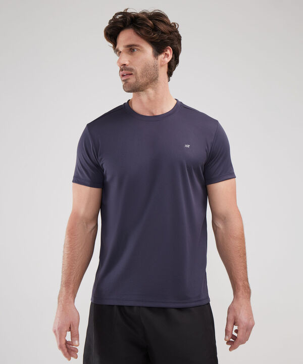 Camiseta Mc Unicolor  Texturizada