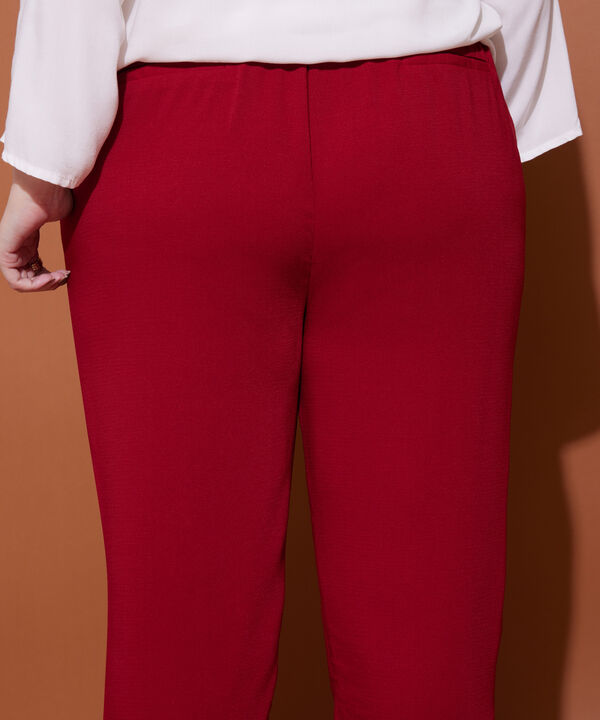 Pantalón Recto Unicolor