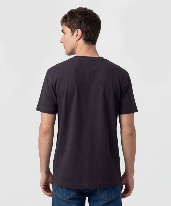 Camiseta Regular Fit Unicolor Para Hombre