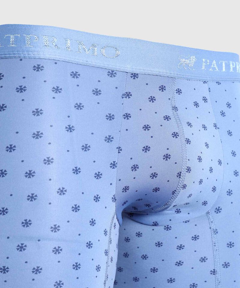 B&oacute;xer Medio Estampado En Microfibra 