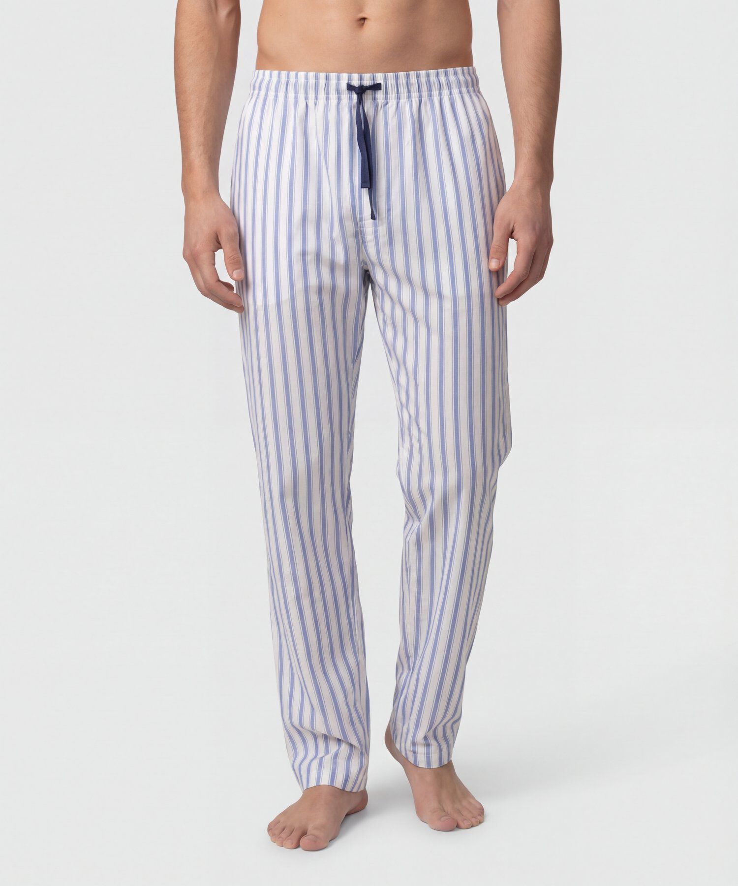 Pijama De Camisa Con Botones Para Hombre