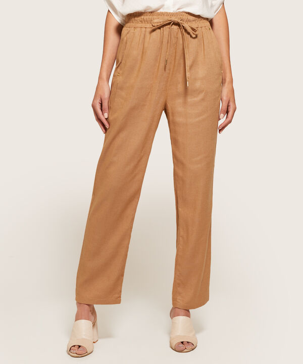 Pantalón en Efecto Lino
