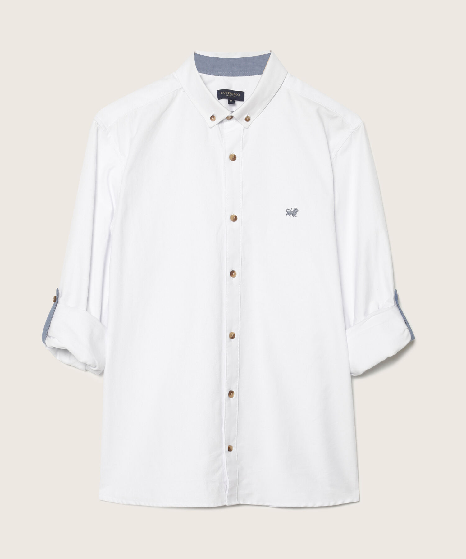 Camisa Manga Larga Unicolor