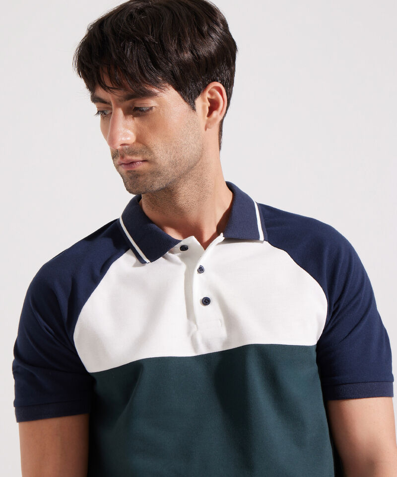 Polo Unicolor Bloques