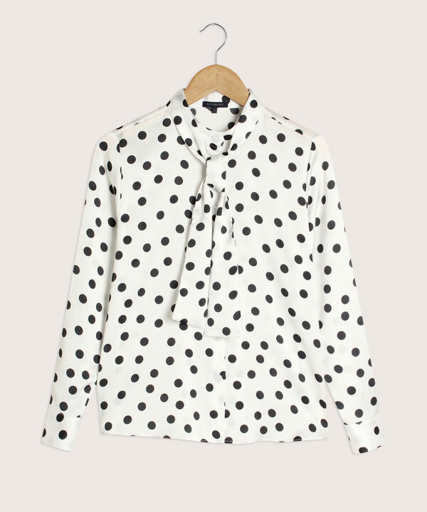 Blusa Manga Larga Estampada