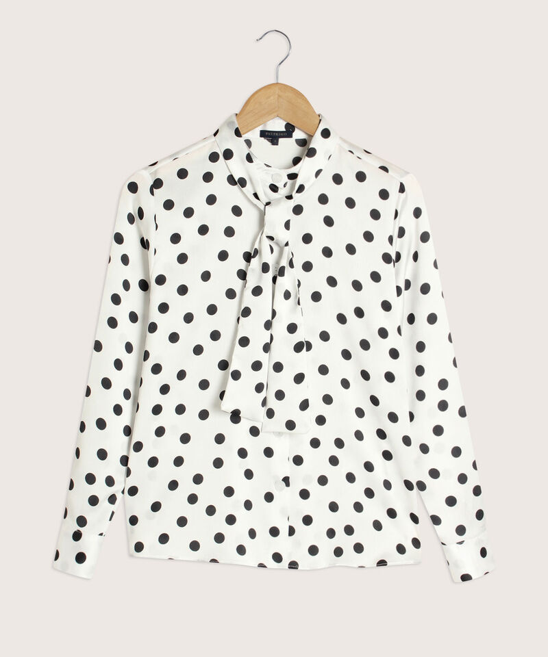 Blusa Manga Larga Estampada