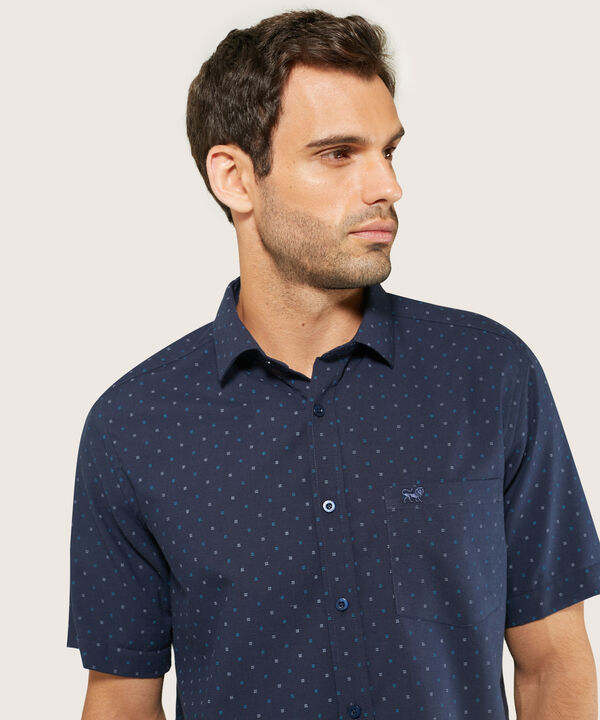 Camisa Manga Corta Estampada