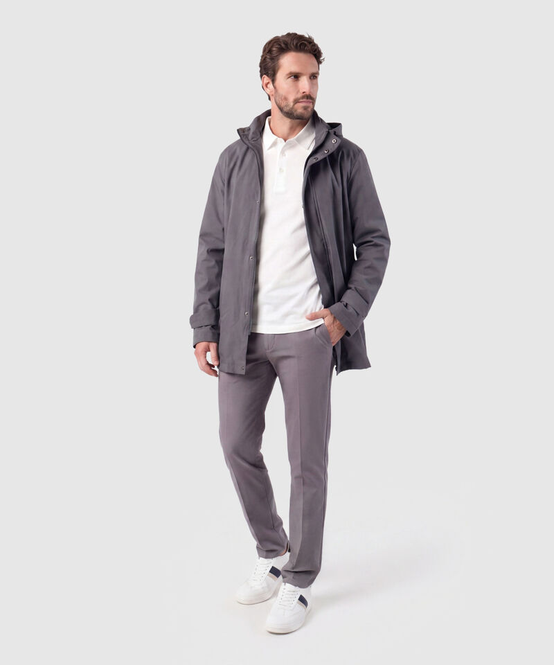 Polo Unicolor Regular Para Hombre