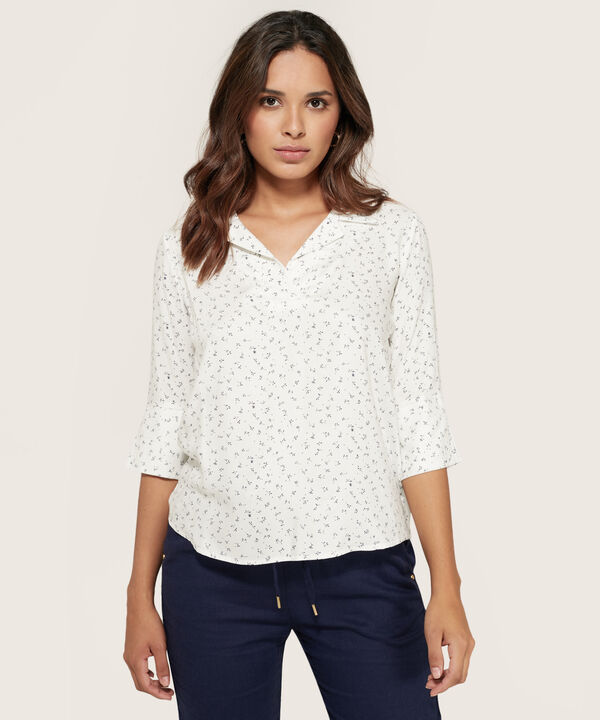 Camisa Manga 3/4 Estampada