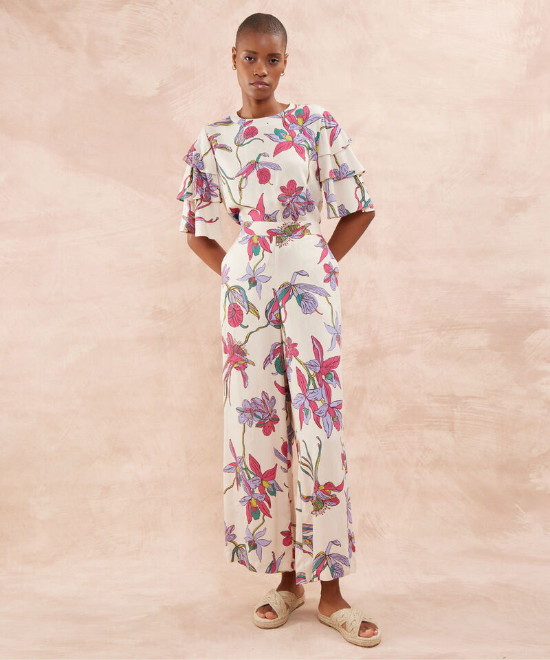 Pantalon Fluido Estampado
