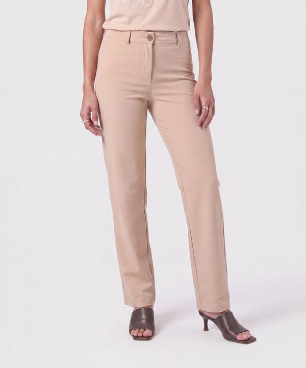 Pantalon Clasico Unicolor  image number null