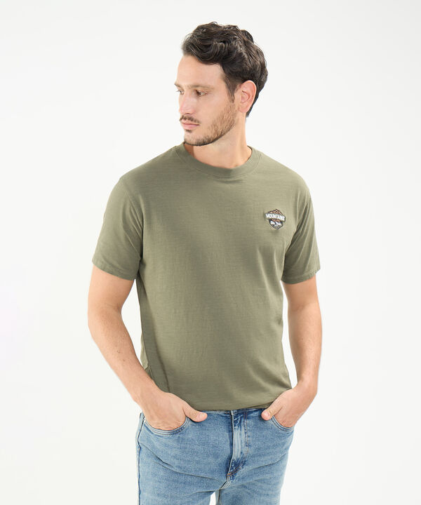 Camiseta con Aplique Bordado image number null