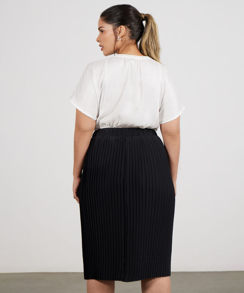Falda Midi Plisada