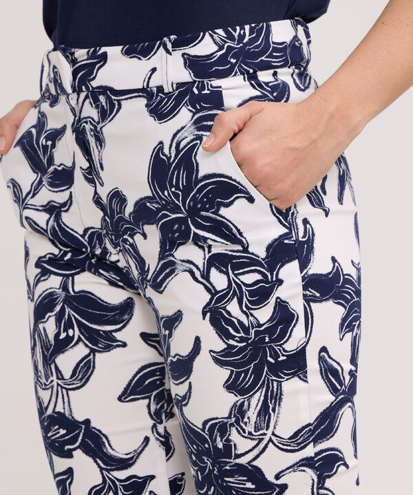Pantalon Capri  Estampado