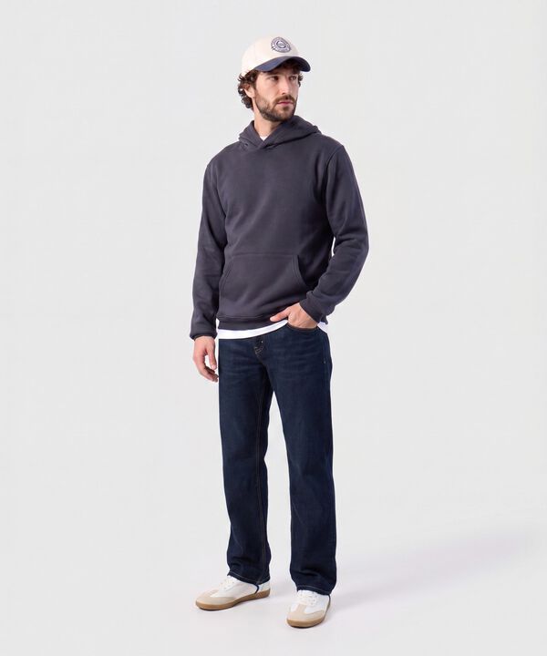 Buzo Con Capucha Y Bolsillo Kangoo Para Hombre