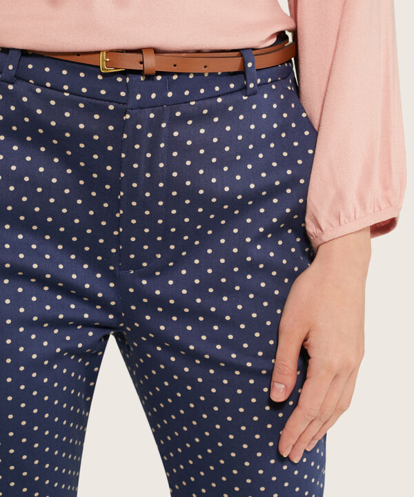 Pantalón Chino Estampado image number null