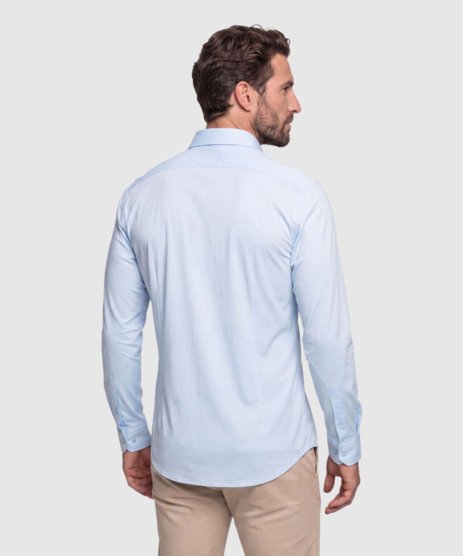 Camisa Cl&aacute;sica Manga Larga Hombre
