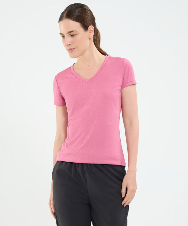 Camiseta Deportiva Cuello en V image number null
