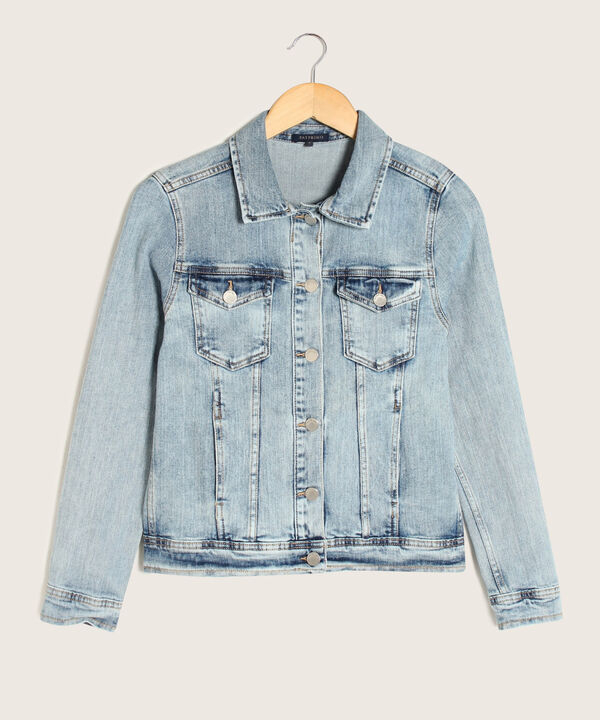 Chaqueta Clásica Rainwash Tono Azul Claro