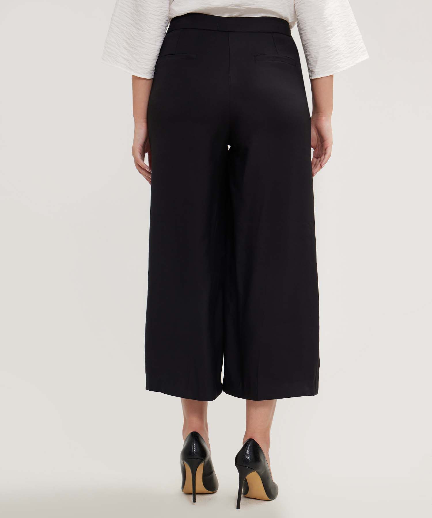 Pantalon Culotte Unicolor