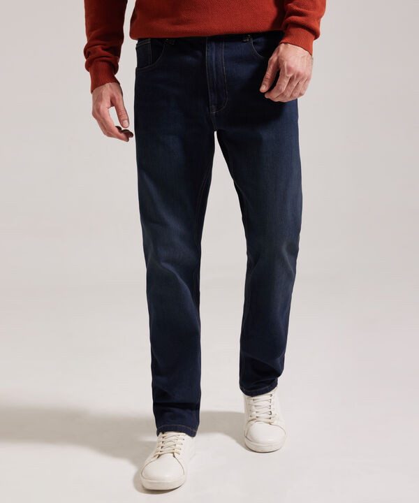 Jean Regular Tono Azul Oscuro