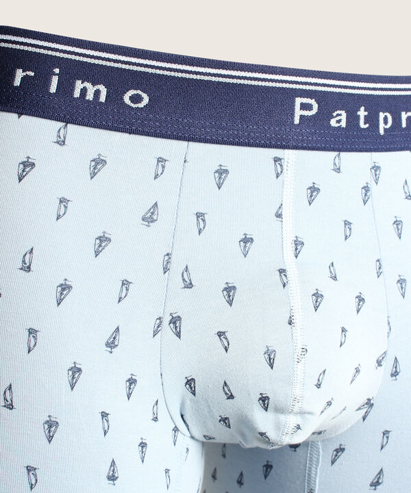 Boxer Pack X3 Medio Algodón Estampado Miniprint