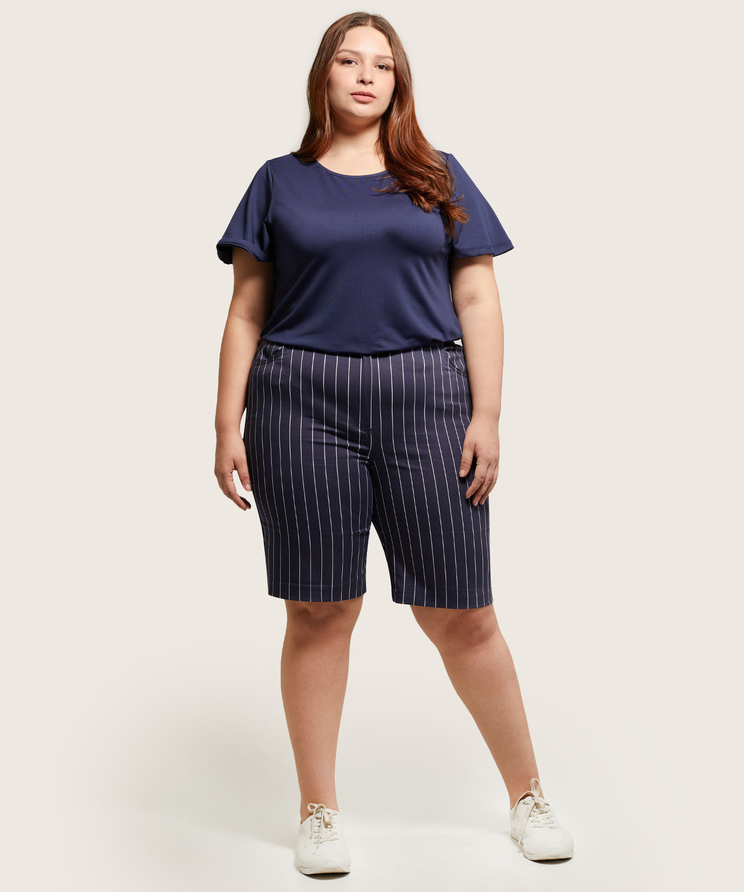Bermuda Estampada  Rayas