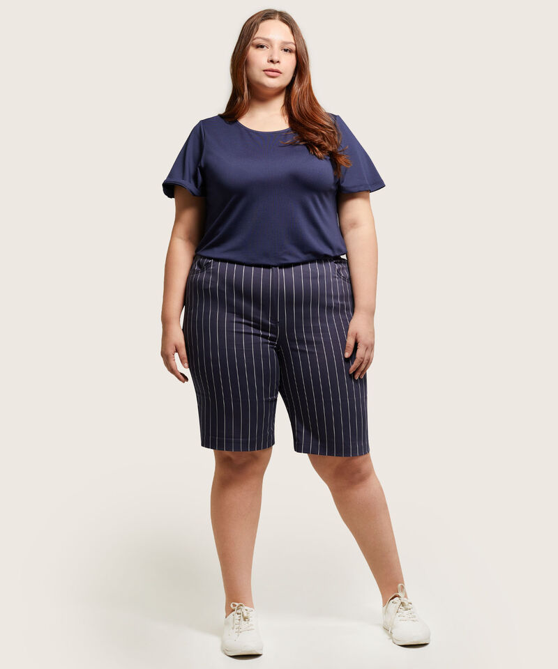 Bermuda Estampada  Rayas