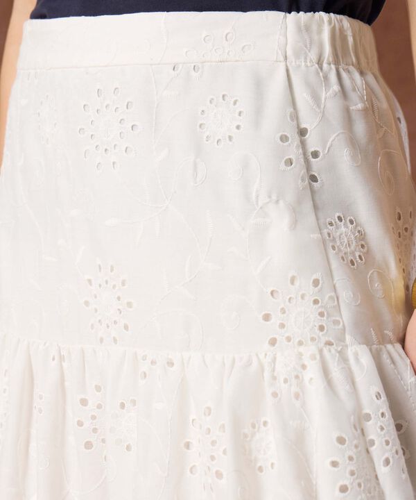 Falda Calada Para Mujer Diseño Larga De Volantes image number null