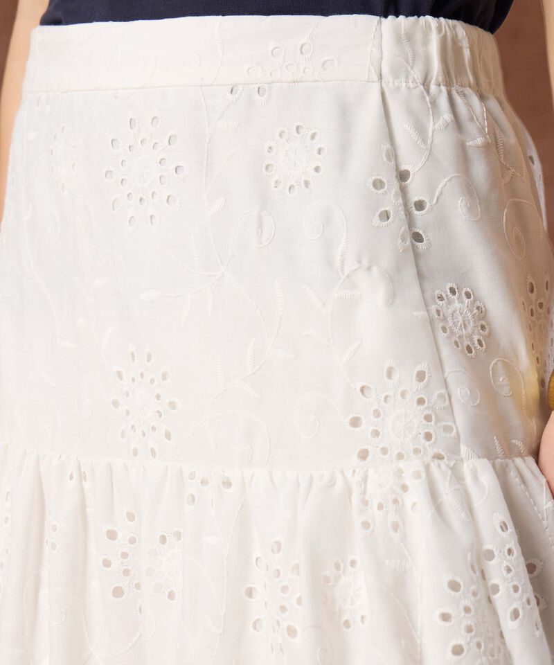 Falda Calada Para Mujer Diseño Larga De Volantes