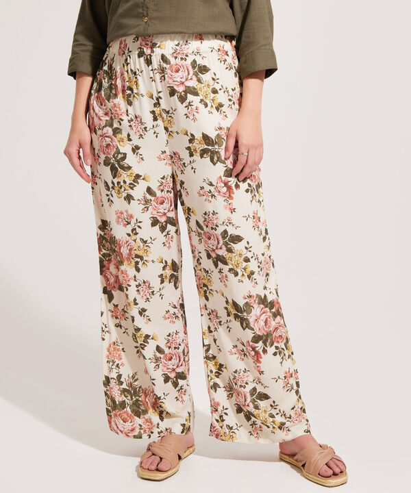 Pantalón Fluido Estampado