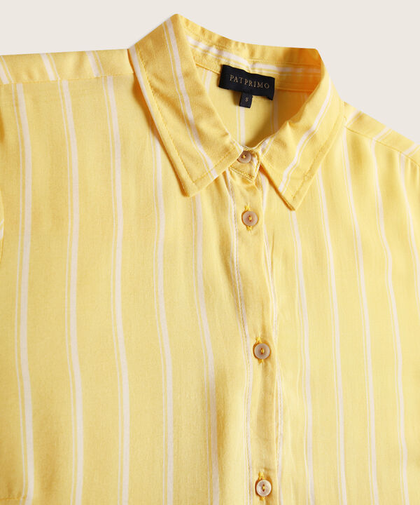 Camisa Manga ¾ a Rayas