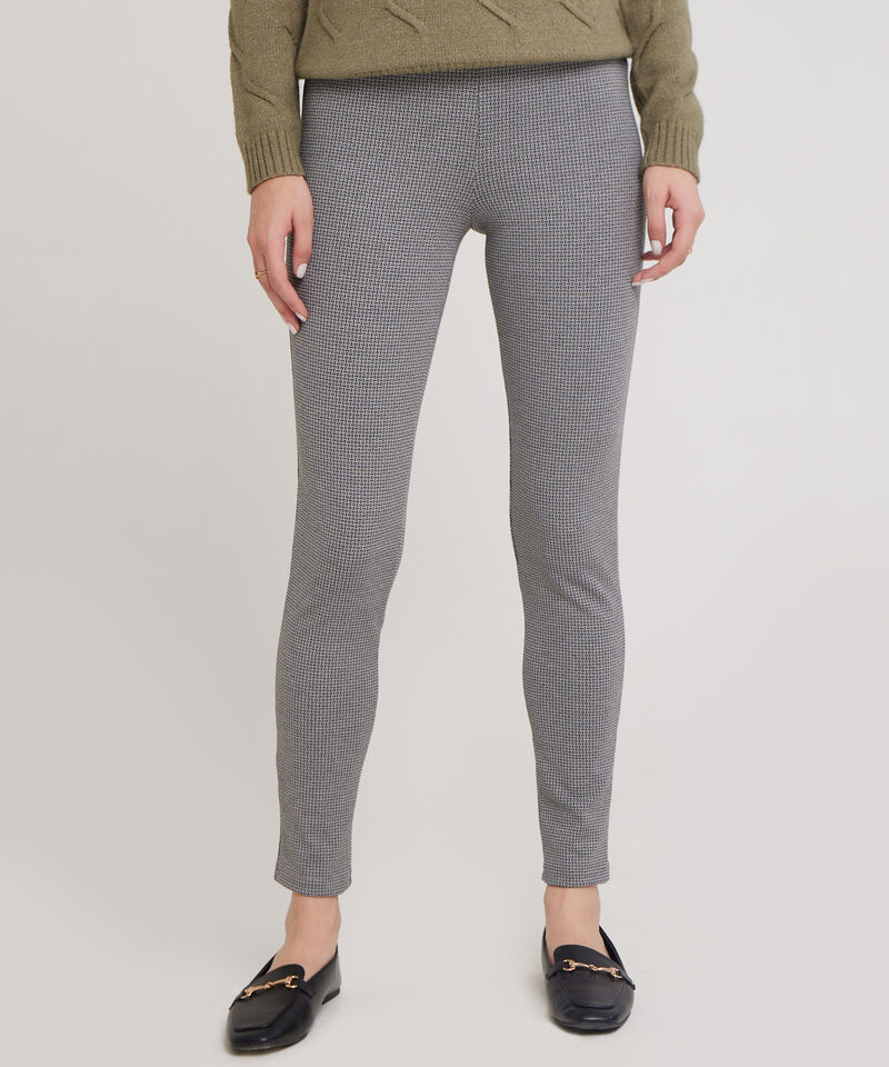 Legging Estampado Con Pretina Ancha