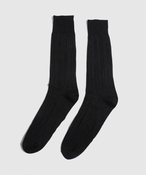 Medias Nylon Acanalada image number null