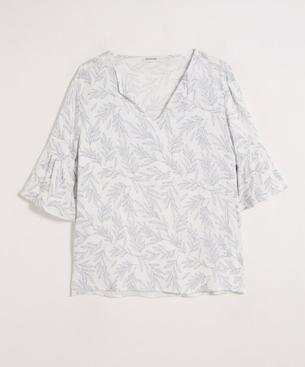 Blusa Estilo Fluido Y Ligero Para Mujer image number null