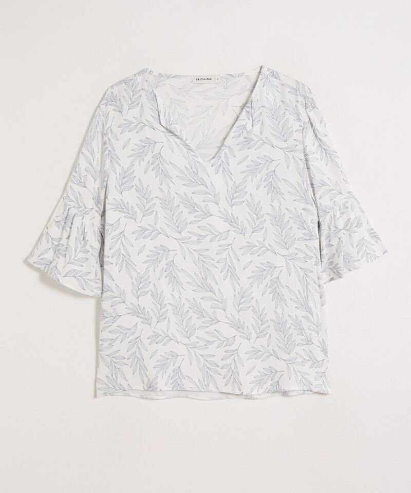 Blusa Estilo Fluido Y Ligero Para Mujer