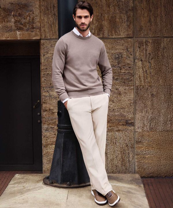 Pantal&oacute;n Unicolor Para Hombre image number null