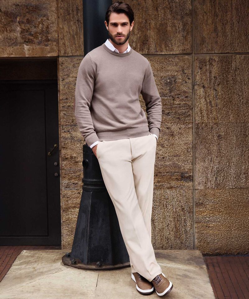 Pantal&oacute;n Unicolor Para Hombre