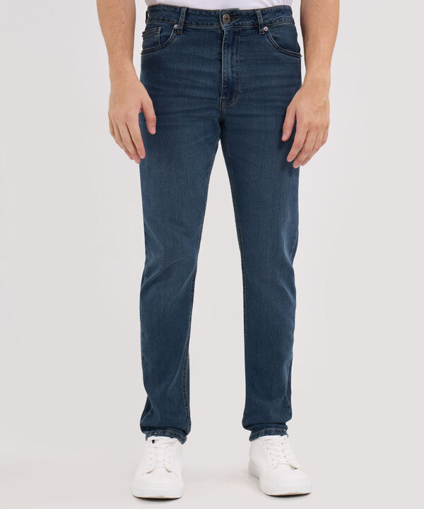 Jean Jean Skinny Masculino Tono Azul Oscuro image number null