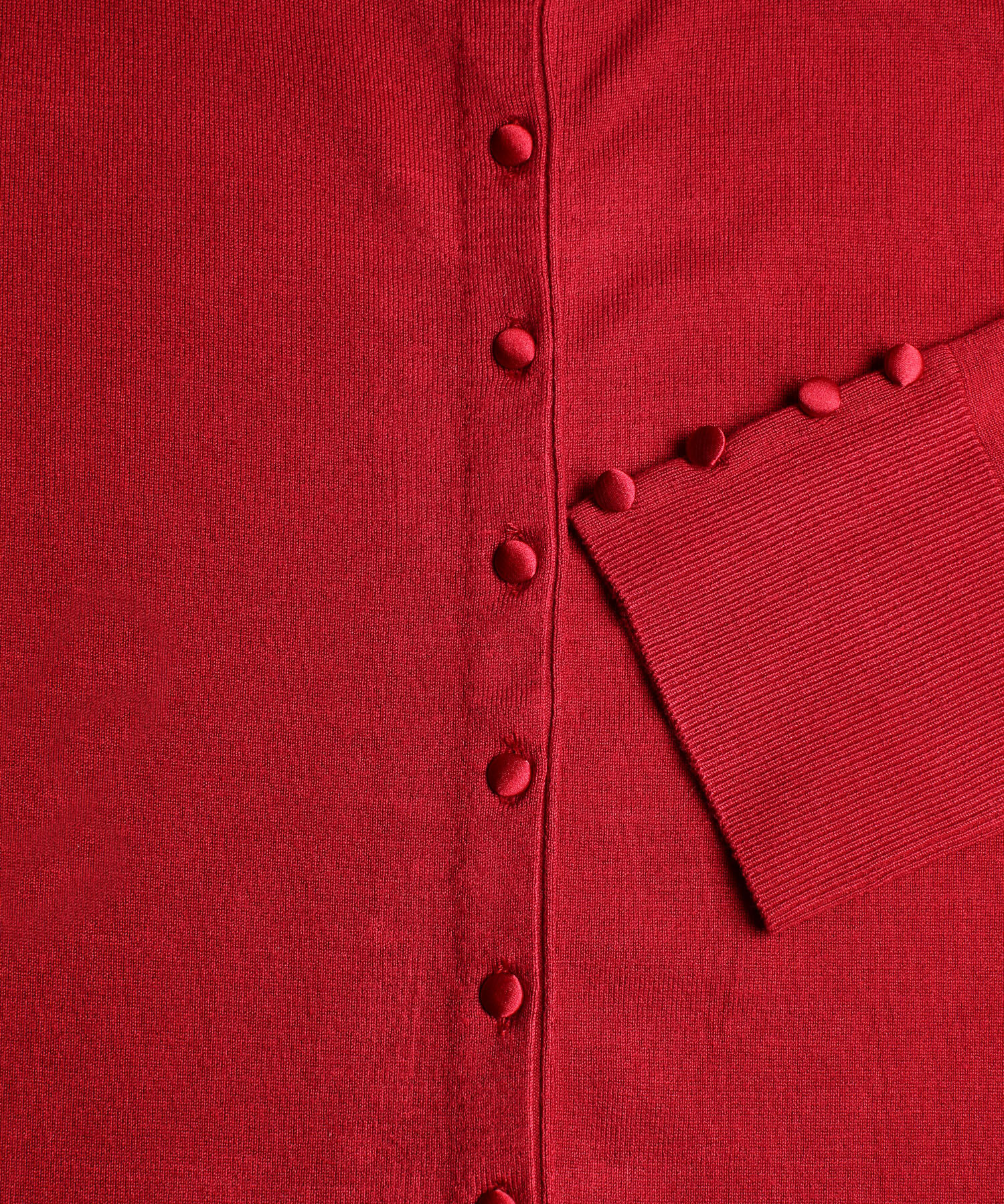 Saco Con Botones Unicolor