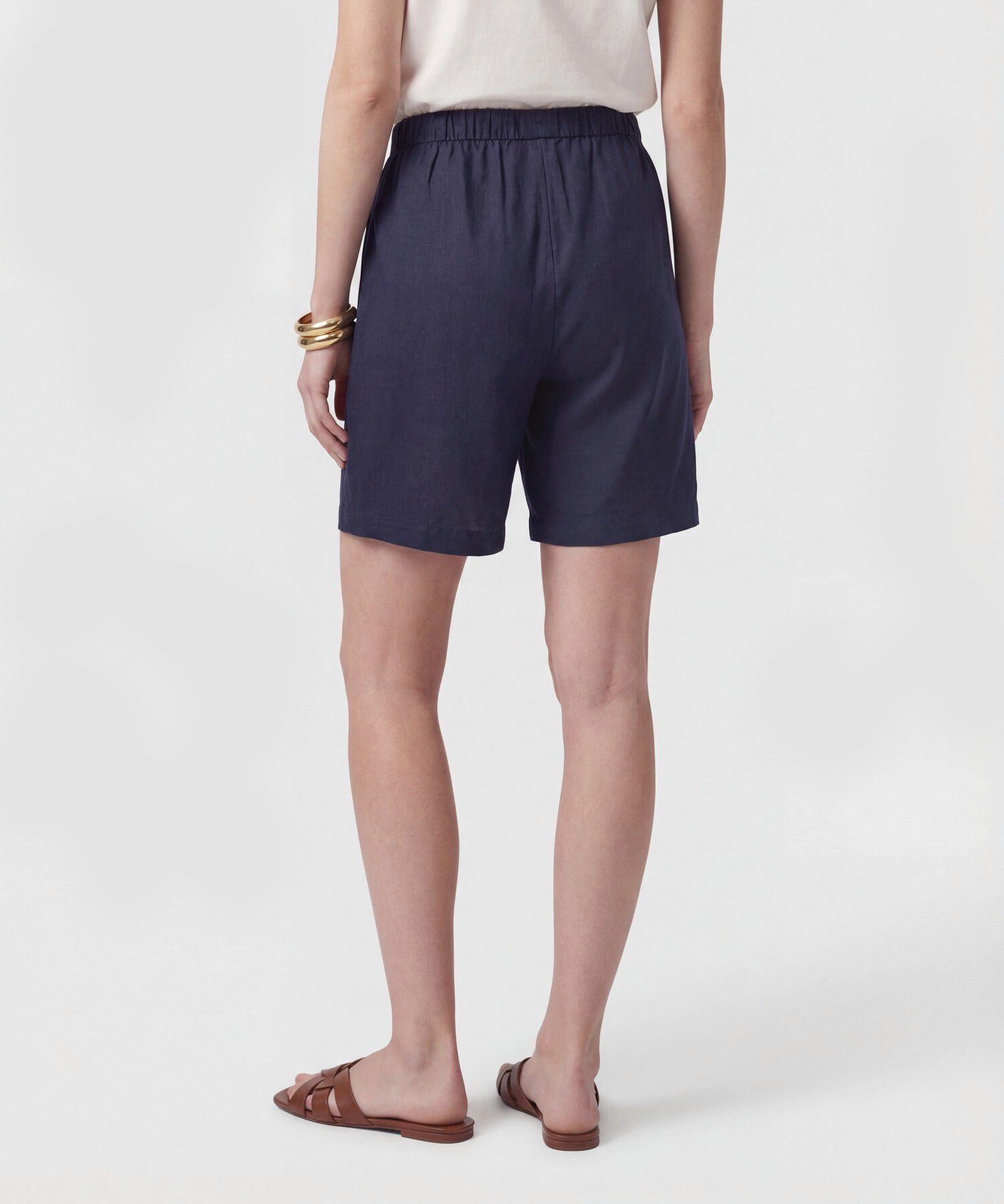 Bermuda De Silueta Fluida Para Mujer