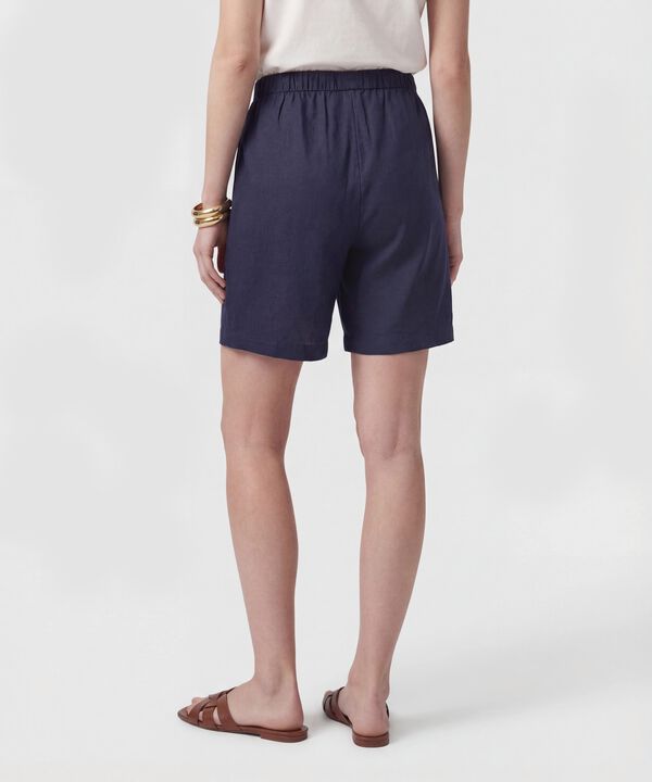 Bermuda De Silueta Fluida Para Mujer