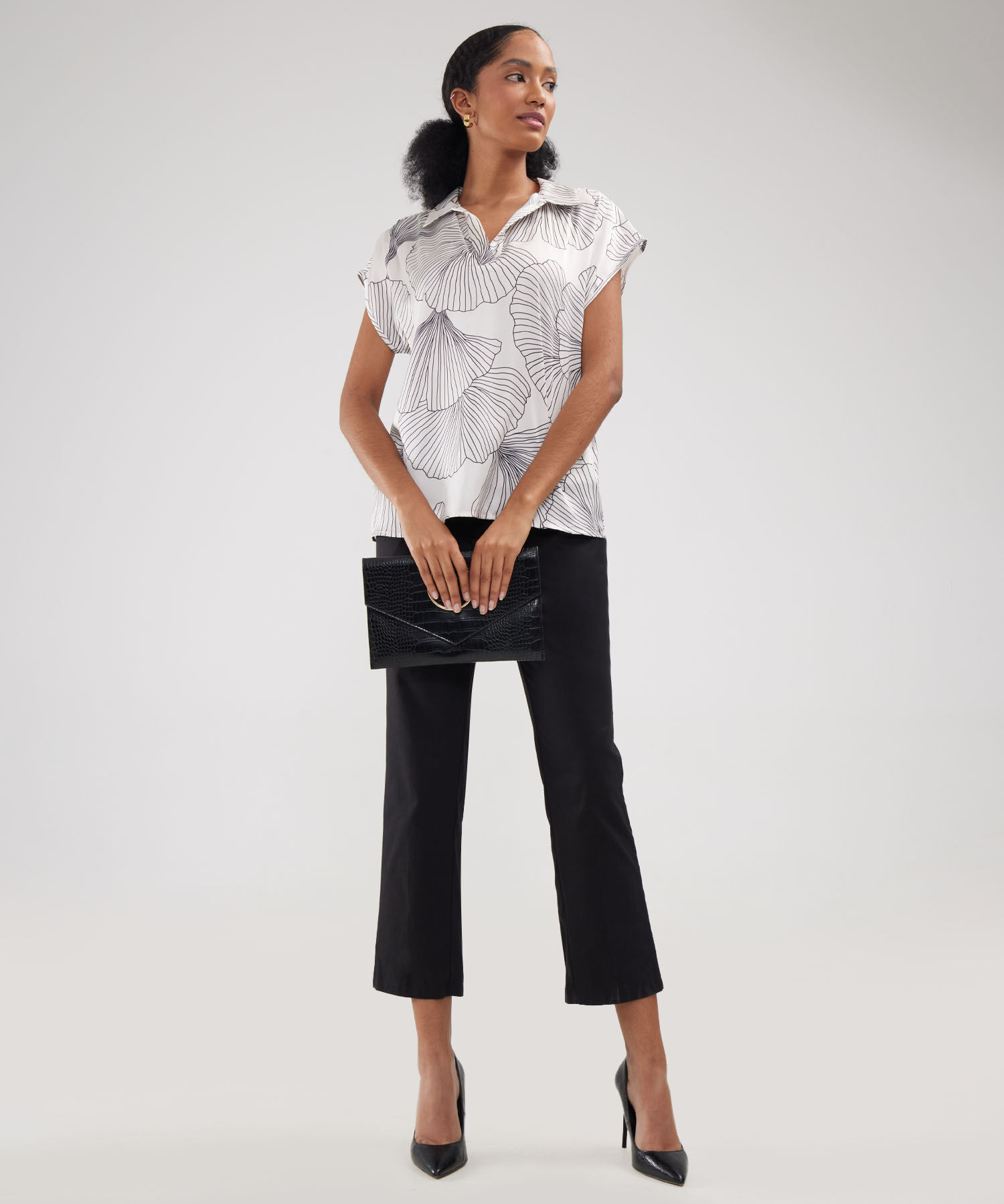Blusa Manga Corta 