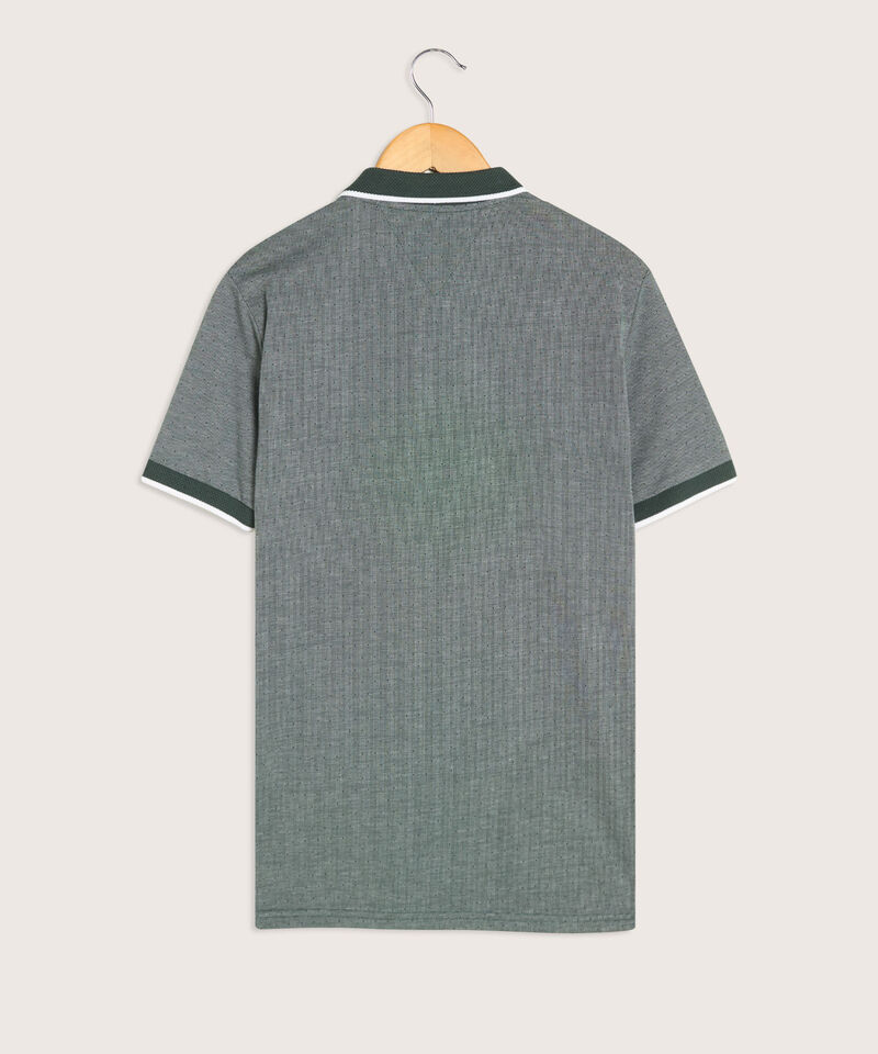 Polo Cuello Tejido, Con Bolsillo