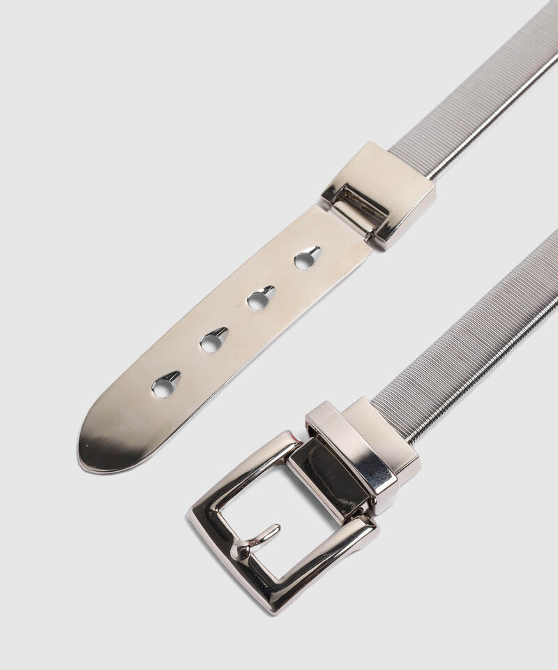 Cinturón Metálico Delgado Elástico Para Mujer