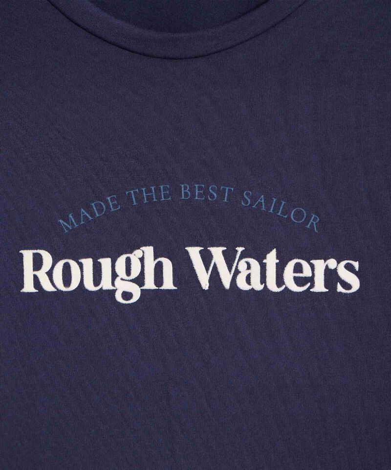 Camiseta Mujer Estampado Texto Corte Relajado