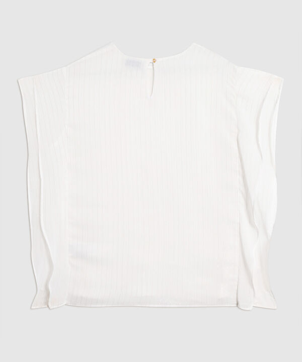 Blusa Para Mujer Diseño Estructurado Sin Manga